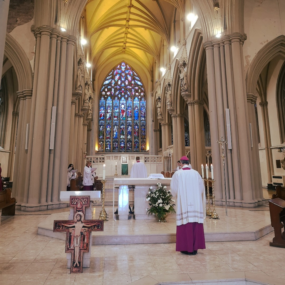 SalfordDiocese's tweet photo. Thank you to all who attended our Holy Hour, as we launch Stage Four of Hope in the Future: 'Proclaiming the Good News'. This was a time for us to reflect on our own role in spreading our faith throughout the world.

#HopeintheFuture #ProclaimingtheGoodNews https://t.co/jSEiGmUKsU
