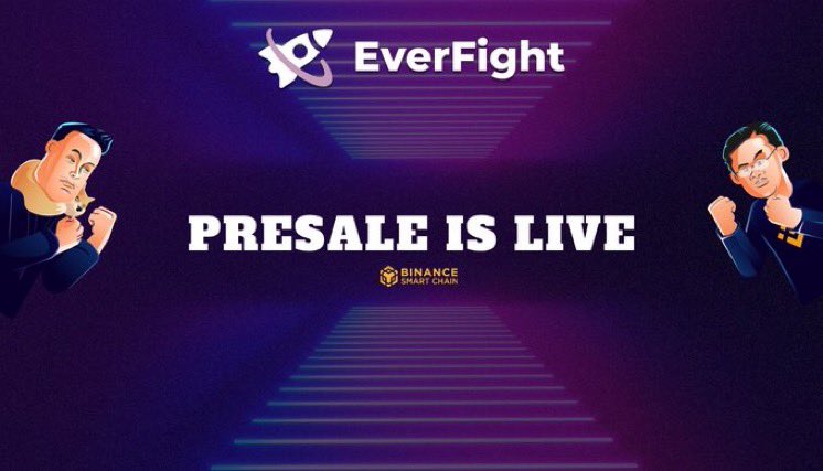 CryptoSuperApe's tweet photo. The presale of EverFight is still live.

❤️‍🔥FEATURED ON https://t.co/zVfAJAE96E
❤️‍🔥DOXXED AND KYC BY https://t.co/zVfAJAE96E
❤️‍🔥PROMOTED BY BRUCE BUFFER AND KING HASBULLA
❤️‍🔥EARN BNB PLAY2EARN

https://t.co/kvMtmGuvZV

#BSC https://t.co/ZL85JSBe1g