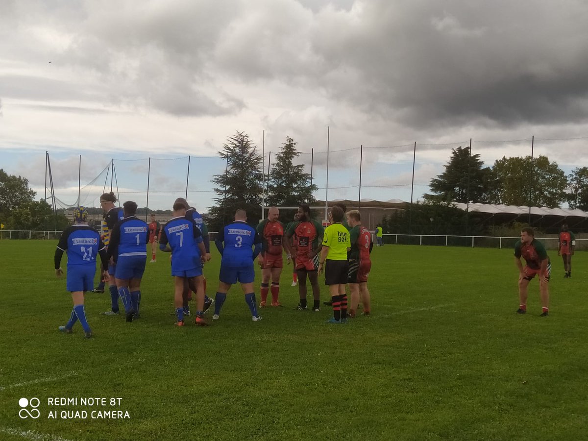 ESSRugby's tweet photo. Défaite pour nos séniors 17-38 pour ce premier match de championnat face à EGG XV RUGBY. Un score plutôt lourd par rapport au déroulé du d'un derby assez équilibré, avec un essai pas valable accordé aux visiteurs. https://t.co/eHE79uXdBO
