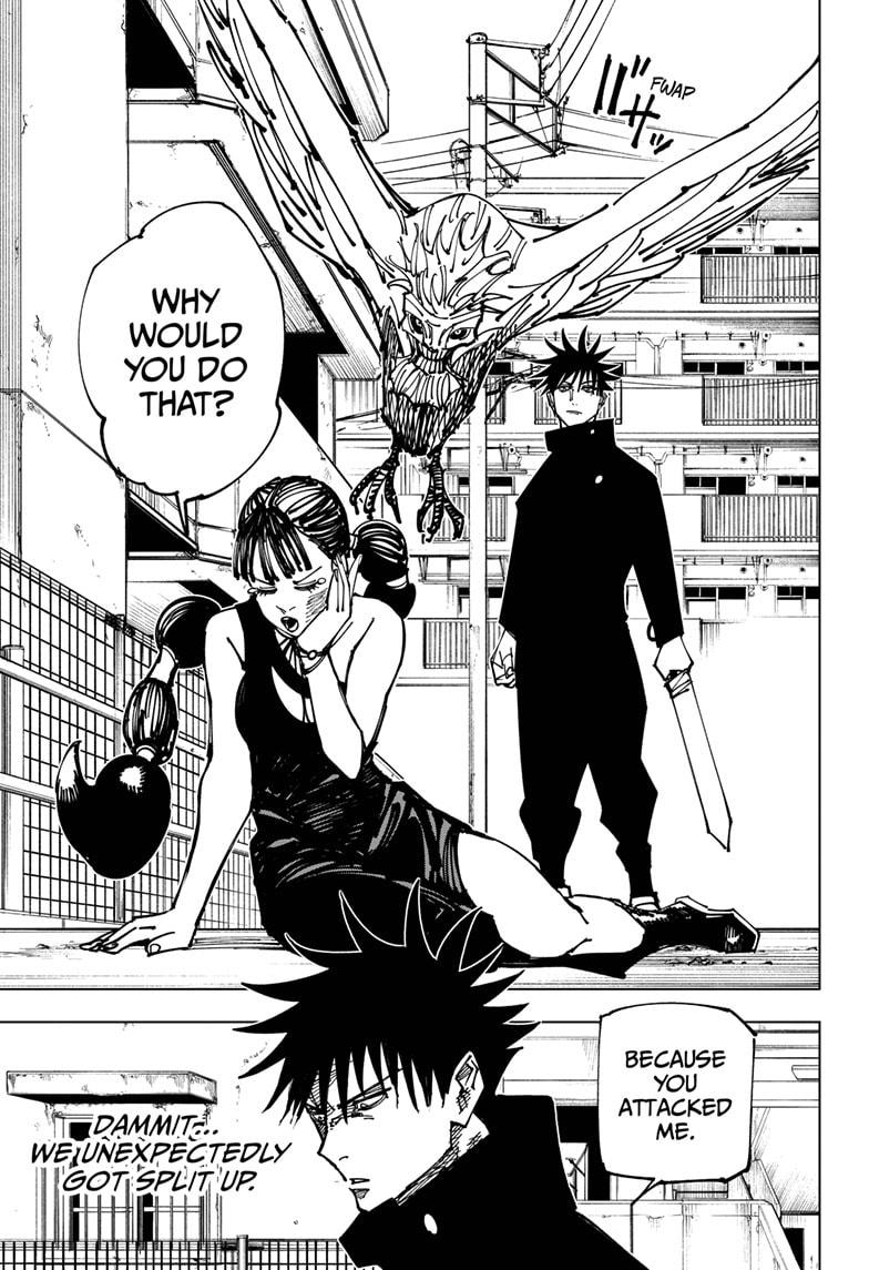 Great chapter of JJK this week. I'd love for Yuji to incorporate long ...