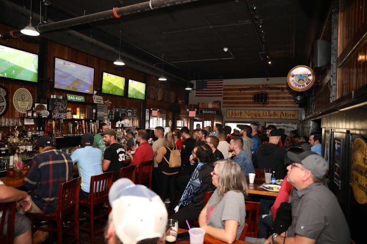 OLSCDetroit's tweet image. We’ve got a hell of a crowd today!! UP THE REDS!!!! 

#OLSC #Detroitolsc #myPLmorning #liverpoolfc #lfc #ynwa #detroit #LIVMCI #Liverpool