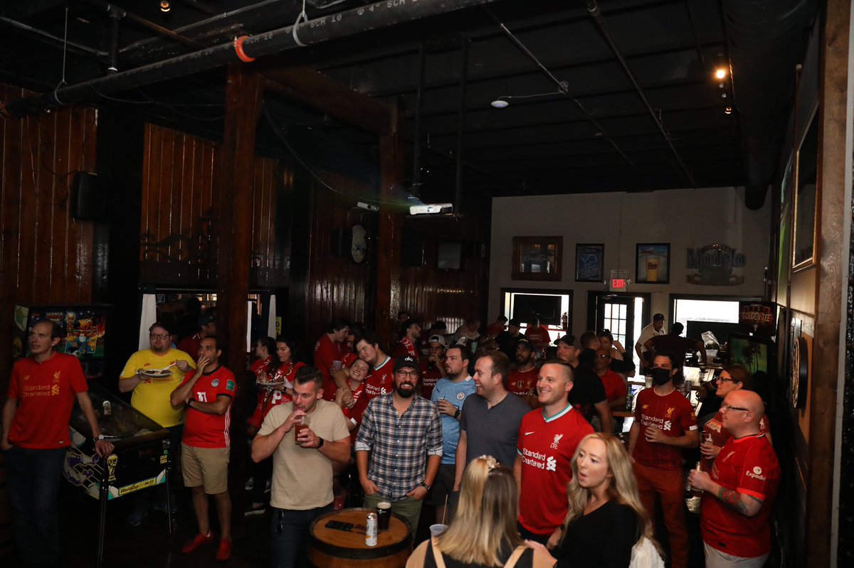 We’ve got a hell of a crowd today!! UP THE REDS!!!! 

#OLSC #Detroitolsc #myPLmorning #liverpoolfc #lfc #ynwa #detroit #LIVMCI #Liverpool
