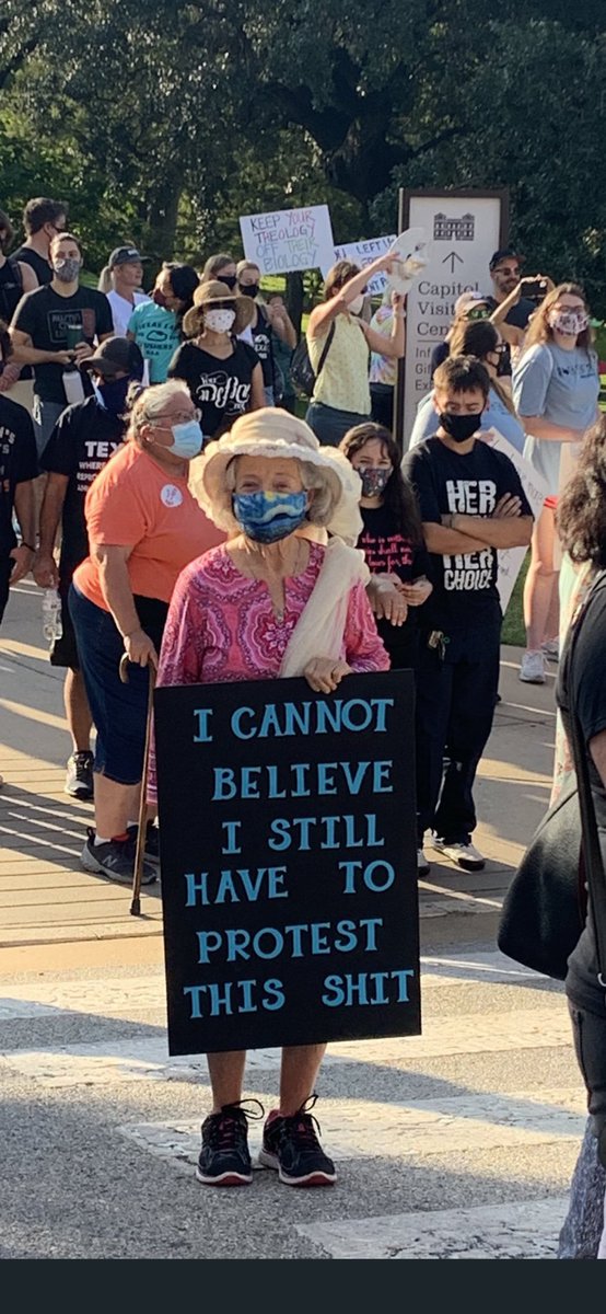 This lady is my new favorite person. #WomensMarch2021