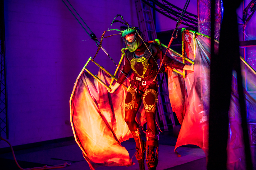 Dragonbutter ENDS TONIGHT! Experience it at 7PM!
🎟️ checkout.square.site/buy/6Z4AXW6L45… 
Part video game, escape room &amp; performance, Dragonbutter takes you through multiple themed rooms filled with stunning light &amp; sound arrangements

@discoverphl <a href="/visitphilly/">Visit Philly</a> [📸Melissa Kelly Photography]