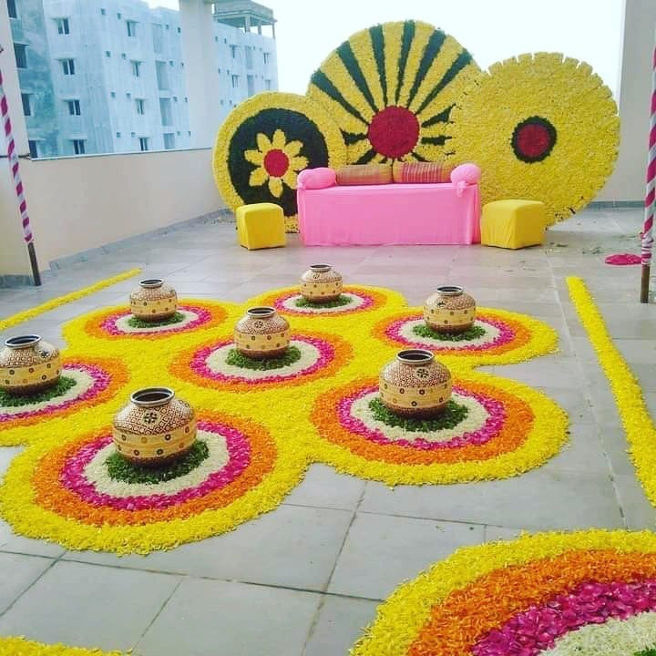 wedding_plnr's tweet photo. Haldi decoration
Illusion events &amp; wedding planner
We specialized in:-
#Weddingplaning #ringceremony #birthdayparty #cocktailnight #anniversary #mehandifunction #haldifunction #kittyparty #djlightsound #weddingdecoration #photography #catering 
M.9625291412 https://t.co/zRjwMYC52w