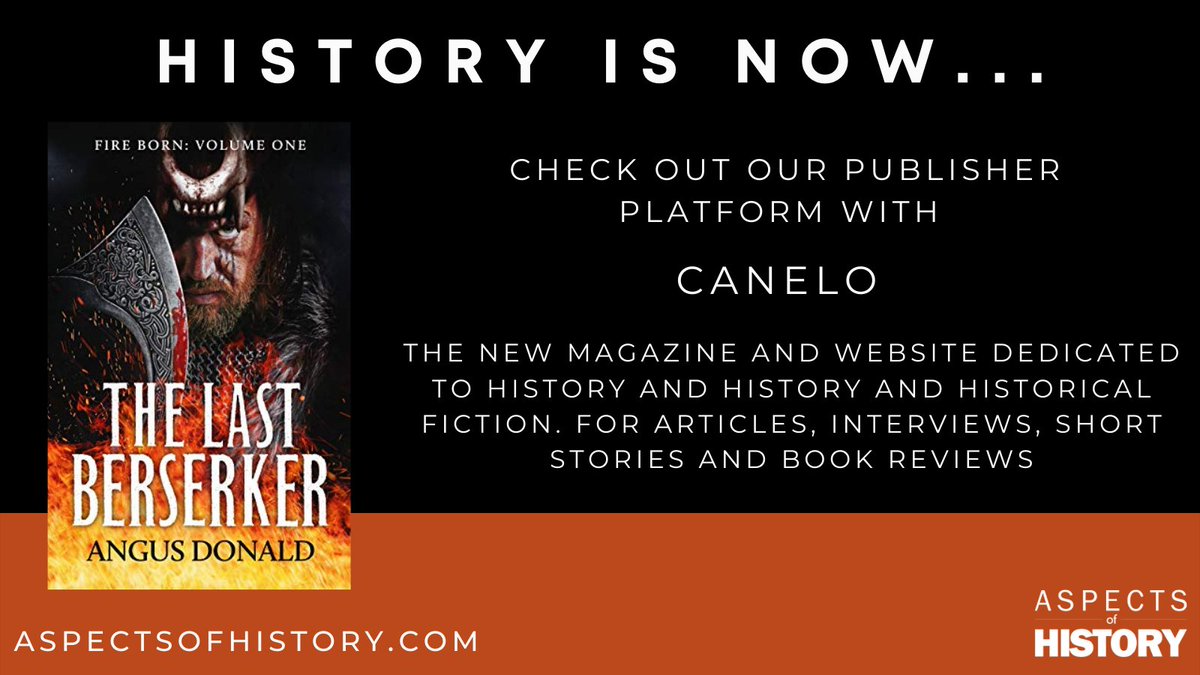 AspectsHistory's tweet photo. #AuthorInterviews
@theodorebrun interviews @angus_donald
On our new publisher platform with @canelo_co

https://t.co/tlk2nEH43e

Read The Last Berserker

https://t.co/hi2W9dVBae

@Craig_Lye

#histfic #medievaltwitter #writingtips https://t.co/4aQtBGmq2s