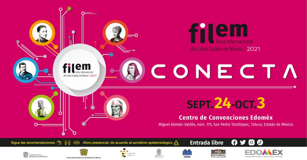 UMBoficial's tweet photo. Hoy es el último día de actividades de la #Filem2021, no te quedes fuera y visita el Centro de Convenciones #Edoméx.
#ConectaFilem
@alfredodelmazo
@Edomex
@geramonro05
@SeducEdoMex
@CulturaEdomex
@MaribelGE10
@Sesyn_edomex
@DGES_Edomex
@pablobedolla
@Filem_Mx https://t.co/TteMtQFzmQ