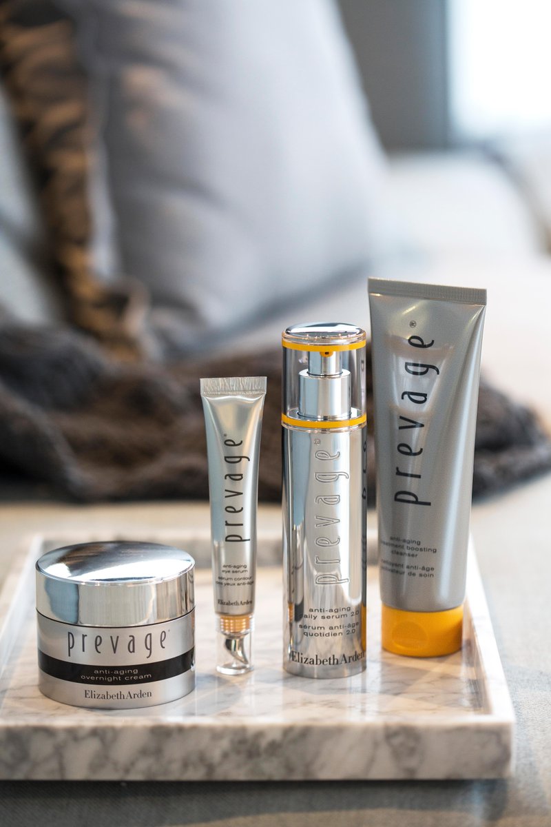ElizabethArden's tweet photo. Caring for your skin is as simple as 1,2,3,4. Follow our simple nighttime PREVAGE regimen to reveal healthy, younger-looking skin. #Prevage
https://t.co/WpjnvixHnL https://t.co/IVhCBYepXG