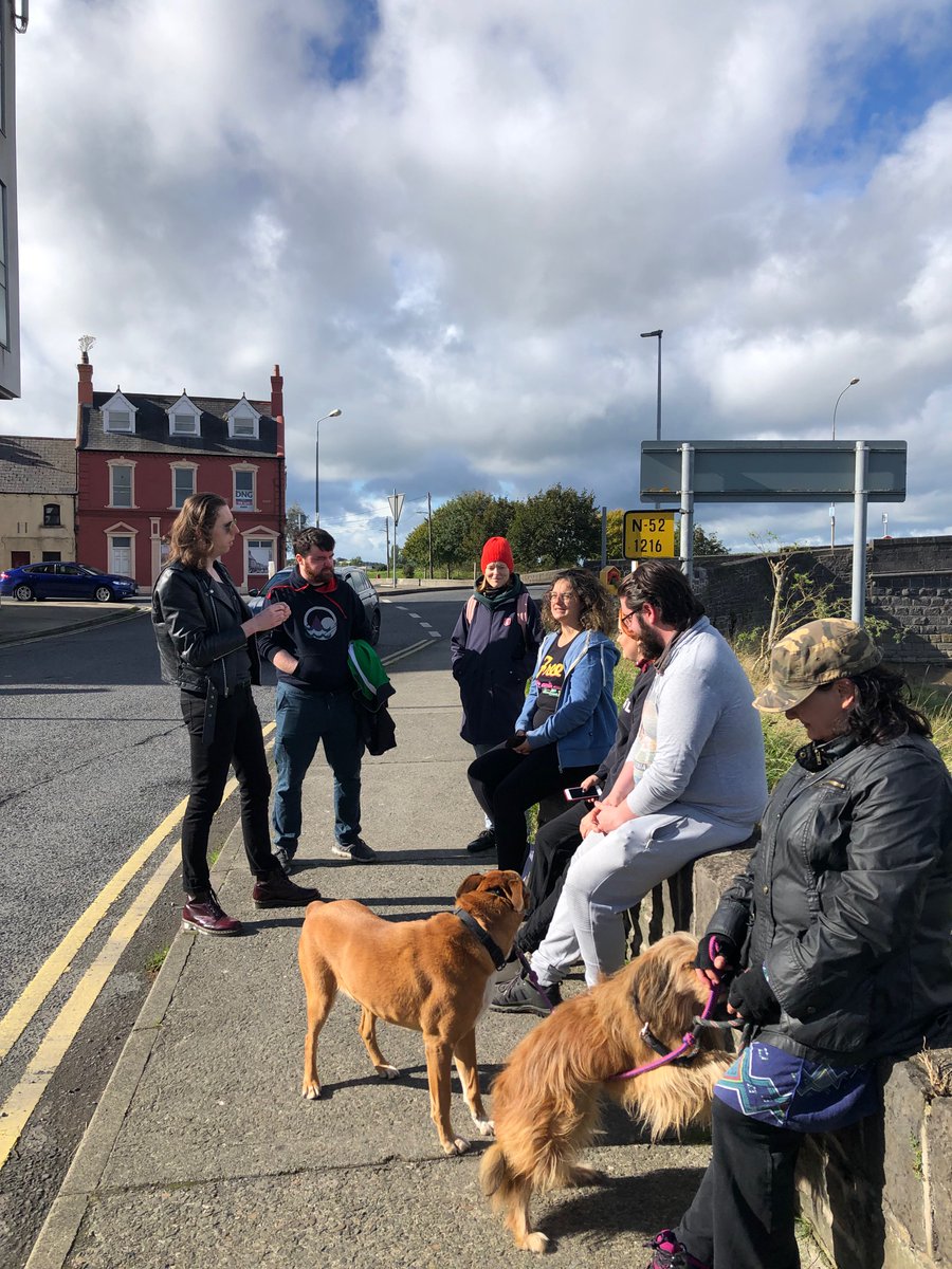 Dundalkcomms's tweet photo. ‚Twas a good day to find abortions and half our teams met in da town to kick off for #ASNGoTheDistance Please support is by donating to www.justgiving/dundalk4change https://t.co/yEsN8kU0iU