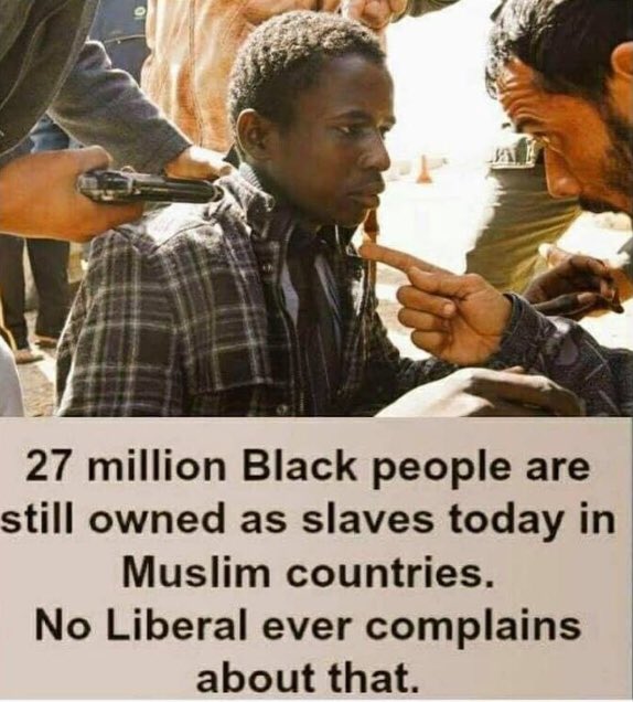 IsraelCruz7621's tweet photo. Leftist lunatic like @AOC & @KamalaHarris & social justice warrior #ColonKaepernick argues oppression against blacks, he actually makes millions of dollars but what’s more is he converted to Islam, a barbaric ideology that still uses blacks slaves, a real credible guy! 😆 https://t.co/JQyoh1vPkz
