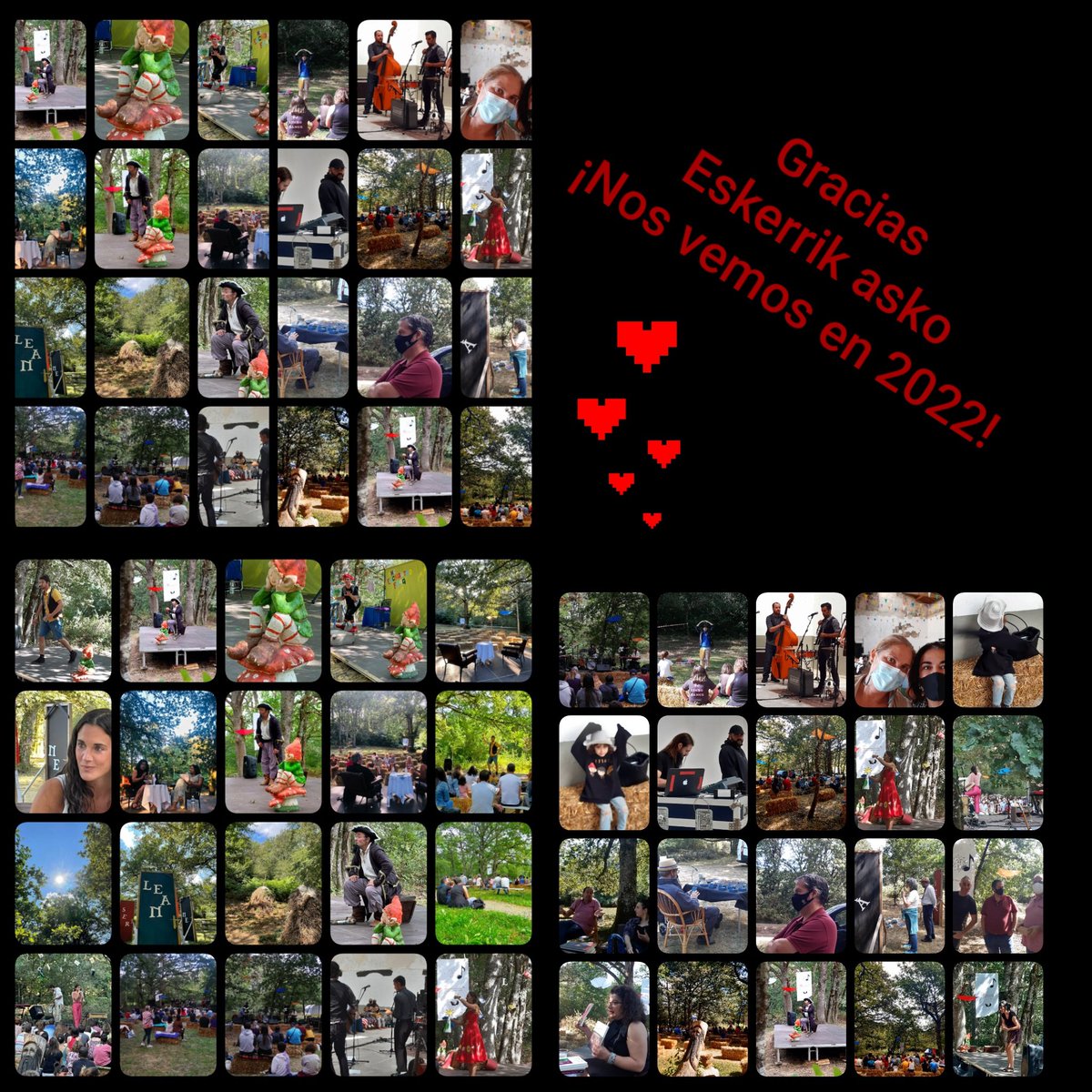 Gracias! Eskerrik asko!

Ya falta menos para el Festival de 2022!

#cultura #navarra