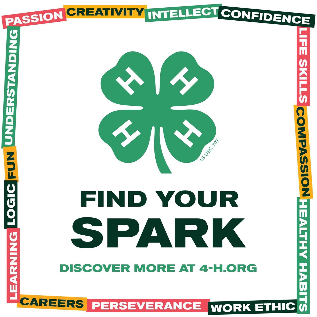 PurdueExtSulli's tweet photo. Happy National 4-H Week! 🍀 Wed is 4-H Spirit Day, so wear a 4-H shirt 👕 or something green -- when your friends ask you about 4-H, tell them what you've done. This kicks off the new 4-H programming year-enrollment is open at https://t.co/Sbo5dadWx2. Enroll today!
#4HGrowsHere https://t.co/AFjb1hPEub