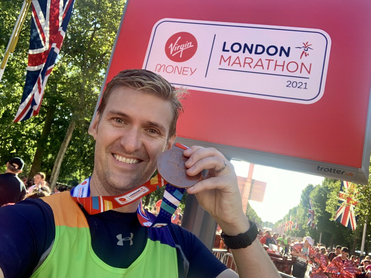 TimAbbott_'s tweet image. Finisher! What an amazing experience, such an atmosphere from start to finish. Incredible support, brilliant marshalls, @stjohnambulance and @WhizzKidz cheerers!