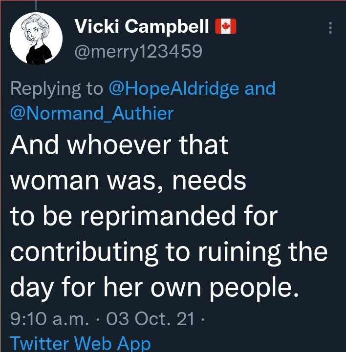 catestrophey's tweet photo. Truth and Reconciliation Day in Canada ends with white women calling for Indigenous women to be punished because they didn't like their words. Get fucked. https://t.co/IBq0rHNW4b