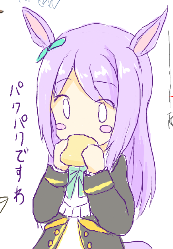 イズナとかマックイーンとかニンフィアとか描いてました(`ω')