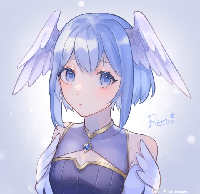 レムちゃん/スノーフレーク❄️💐
#オリジナル #創作 