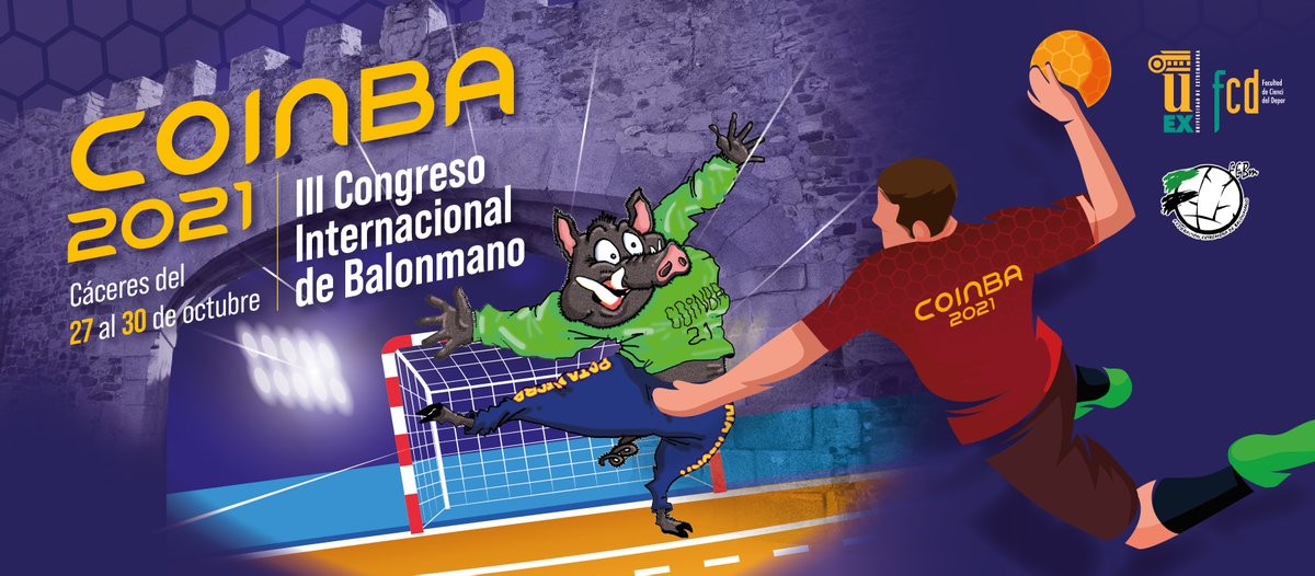 Sabías que en el #COINBA2021 vamos a tener:
➡️Ponencias: con expertos de primer nivel (45-50 min) y preguntas al final de la ponencia.
➡️Handball Talks: 5 Paneles con 3 ponencias cortas cada uno de 20-25 minutos + debate posterior.
➡️Master Class, con propuestas (1:10h+20min ❓)
