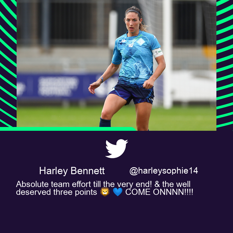 BarclaysWSL2's tweet image. 🗣 @harleysophie14 

@LC_Lionesses #FAWC