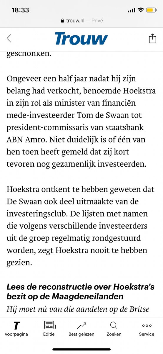 Jurjenvdb's tweet photo. Kijk, @wbhoekstra heeft zich rijkgesywert: “hoogleraar Christoph Demmke, expert op het gebied van integriteit en adviseur van het Europees Parlement, noemt Hoekstra’s handelwijze ‘onacceptabel’ en ‘beneden alle internationale standaarden’. #overdatum https://t.co/M2vpwWnouq https://t.co/A195rqZujR