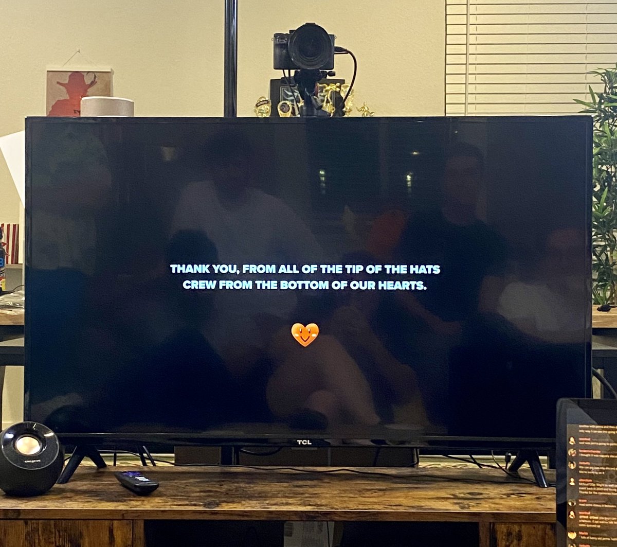 What an amazing 9-year run. Thank you everyone who came out for our last <a href="/TipoftheHats/">Tip of the Hats 🧡 (2013-2021)</a>, hope you enjoyed it!  I’m not good at talking on camera so I’ll write out what I had wanted to say during my outro as my last send-off once I catch my breath and decompress a bit. 🧡 #TotH2021