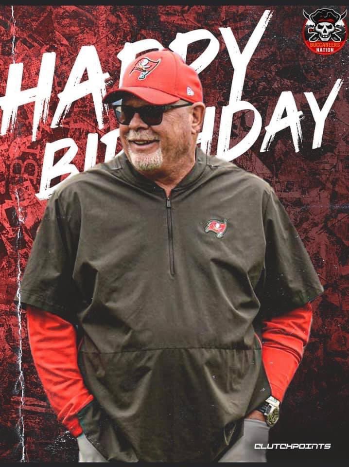 Happy birthday Bruce Arians!! 