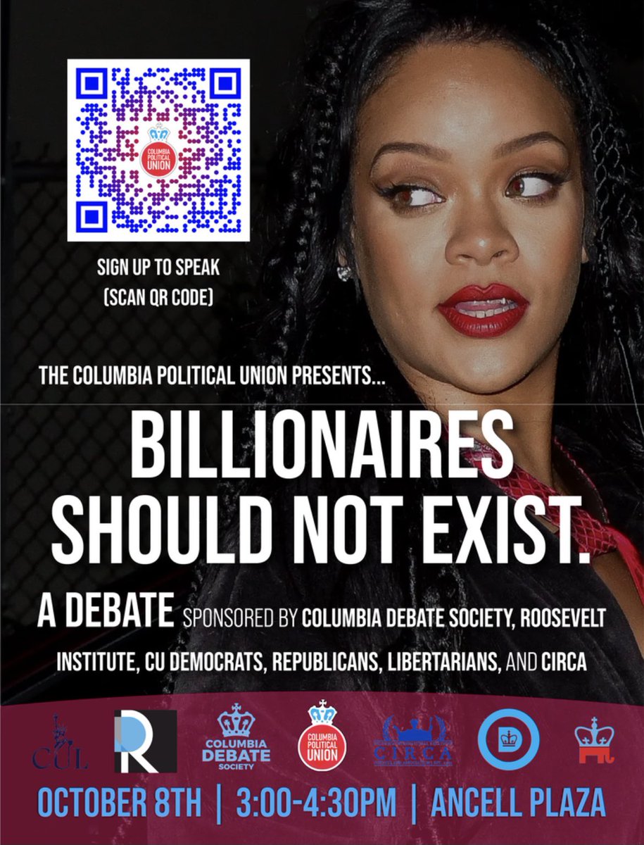Columbia Political Union tweet media