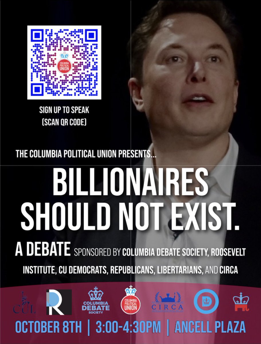 Columbia Political Union tweet media