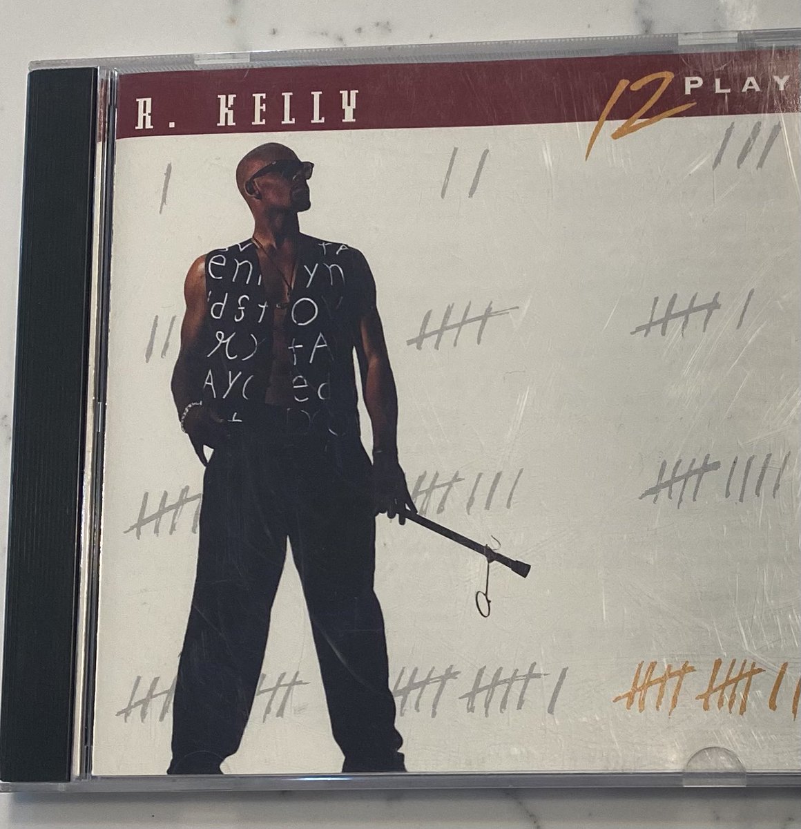 LarsonZac's tweet photo. Keep or throw away?  I still remember my Mom seeing this CD in my room almost 30 years ago… “that’s disgusting” she said.    A mother always knows!! #rkelly https://t.co/kwbdR240Rt
