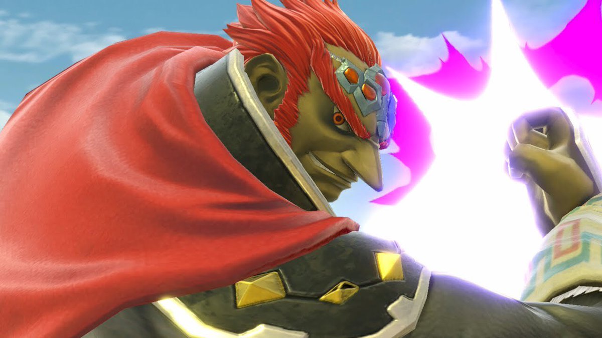 Ganondorf is literally puke green and you’re like "but he’s