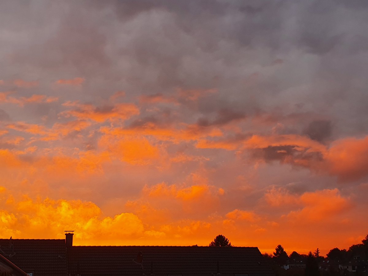 When the sky looks like paint!