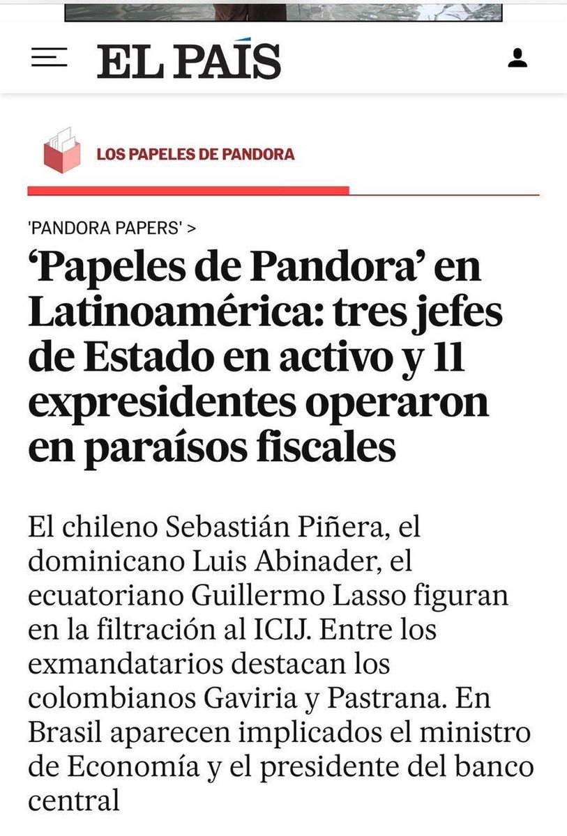 ¡Qué bonito es no tener rabo de paja! Veremos quién es quién en Ecuador, Latinoamérica y el mundo. Sin paraísos fiscales, no existiría la corrupción de alto vuelo. Tic toc… #LosCorruptosSiempreFueronEllos