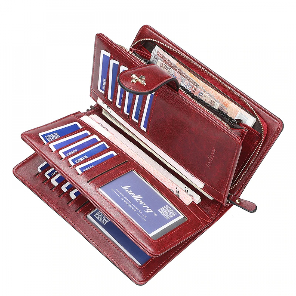 shopyzo's tweet image. #women_bags 
High Quality PU Leather Card Holder Large Women Wallets Name Engraving Hollow Out Long Wallet bit.ly/3ySGbQY