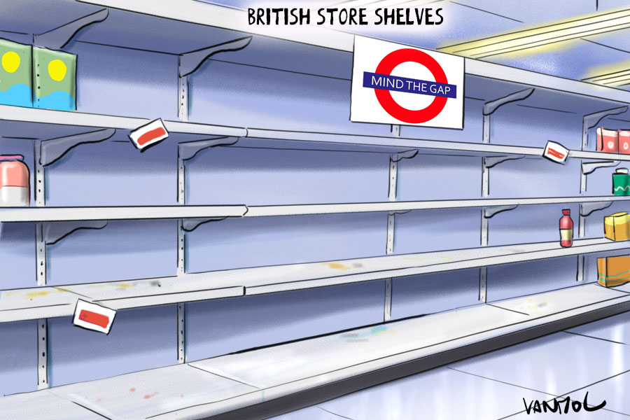 Erwin Vanmol Hij Ger On Twitter Doorbraak Cartoon UK Shelves