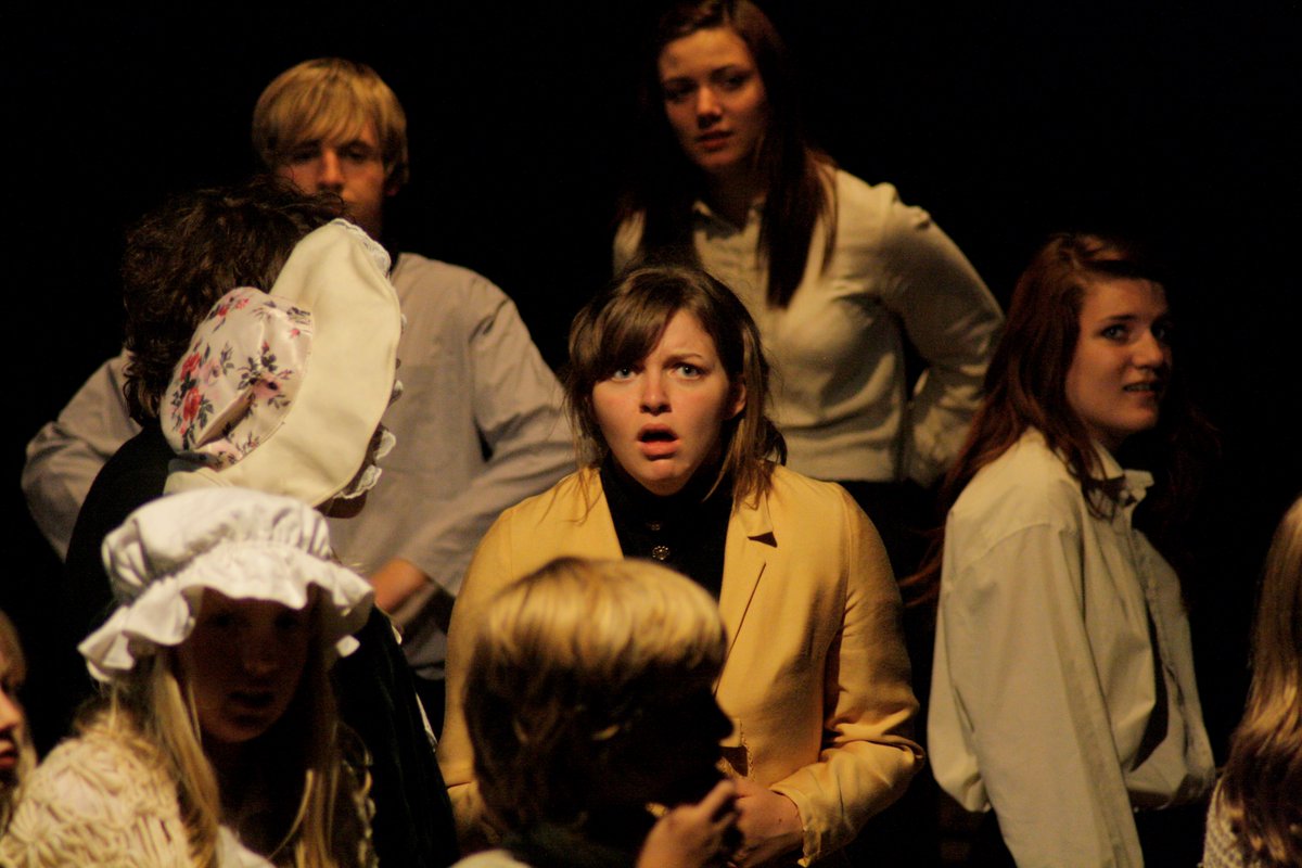 Back to 2010 with this photo from our production of 'Oliver Twist'. We are busy devising and rehearsing a new show at the moment based on another story by Charles Dickens, 'The Chimes'. Watch this space for more details...