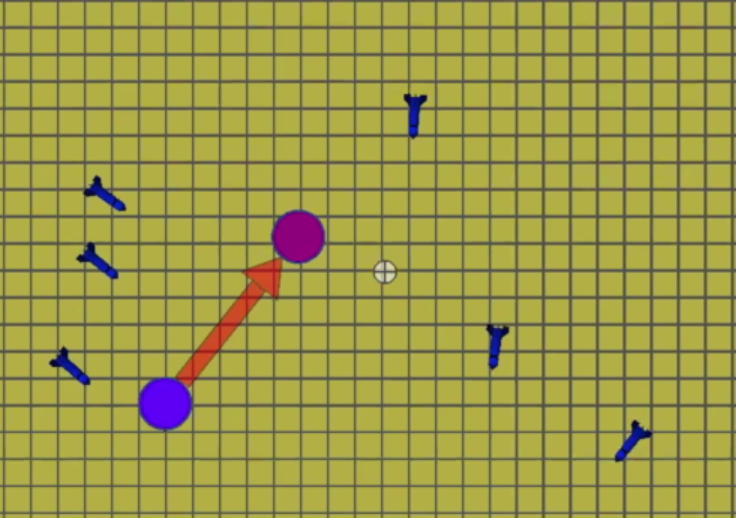 Added homing rockets to stop players from stalling.

#indiegame #indiegamedev #gamedev