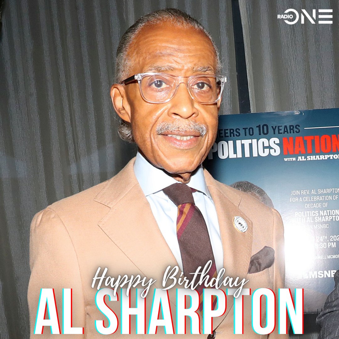 Happy Birthday Al Sharpton 