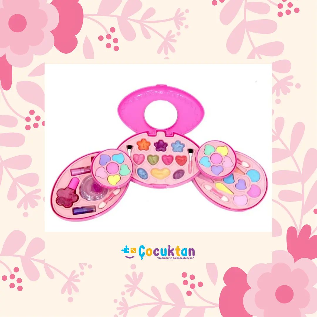 Sunman Fashion Makyaj Seti ile minik prensesler şimdi daha süslü!

Her biri ayrıntılı tasarıma sahip bu makyaj seti ile kızlar severek oyunlar oynayabilecek!

Kızlar bu birbirinden şık ve parlak renkli bu aksesuarlara bayılacaklar!
#oyuncak #toys #girl #girltoys #moda #hediye