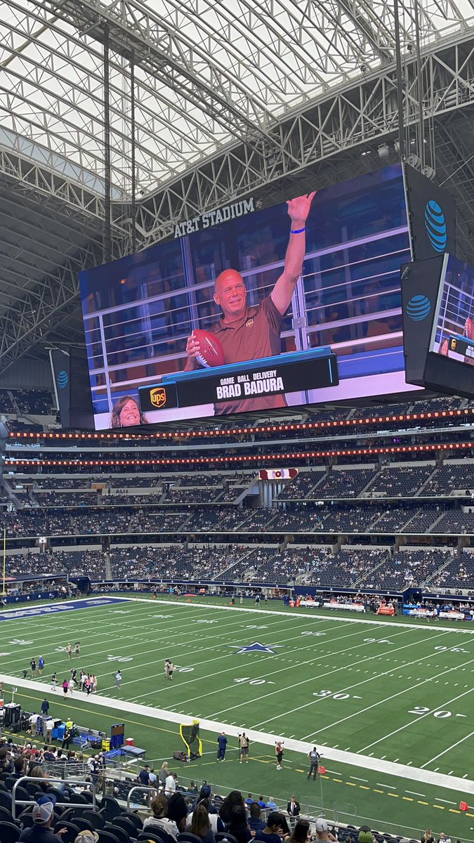 Raphael (@garcia_raphael1) on Twitter photo Thanks to the <a href="/dallascowboys/">Dallas Cowboys</a> and <a href="/hill_deryl/">Deryl Hill</a> Richardson driver Brad Badura comes through with the game ball delivery!! Nicely done Brad as always enjoy the game!! <a href="/UPSDavidRosenau/">David Rosenau</a> Thanks to the <a href="/dallascowboys/">Dallas Cowboys</a> and <a href="/hill_deryl/">Deryl Hill</a> Richardson driver Brad Badura comes through with the game ball delivery!! Nicely done Brad as always enjoy the game!! <a href="/UPSDavidRosenau/">David Rosenau</a>