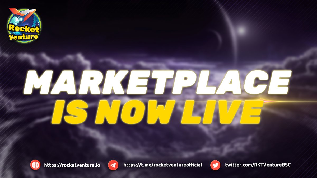 🚀MARKET IS NOW LIVE🚀

🌟Features upgraded🌟

🟥 Introduce MARKETPLACE. You can now buy and sell your rockets using RKTV. 5% will be deducted into in-game reward pool

🟪 Adjusted reward multiplier.

📍Map 1 = 1.2x Minimum
📍Map 2 = 1.1x Minimum
📍Map 3 = 1.4x Minimum