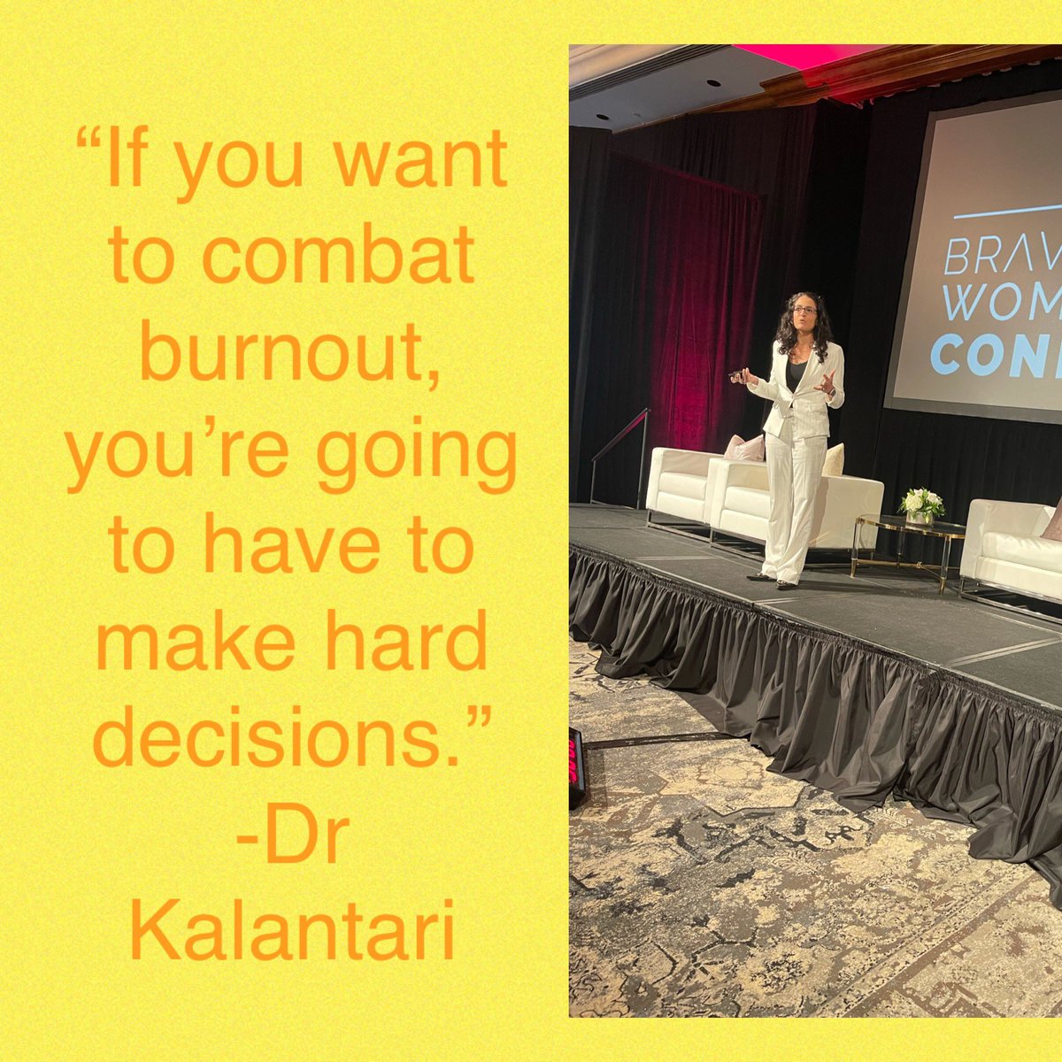 Sharing her failures to inspire our success! Thank you Dr Kalantari <a href="/akkalantari/">Annahieta Kalantari, DO, FACEP, FACOEP 🇺🇦</a> <a href="/RUBraveEnough/">Brave Enough MD</a> #BE21