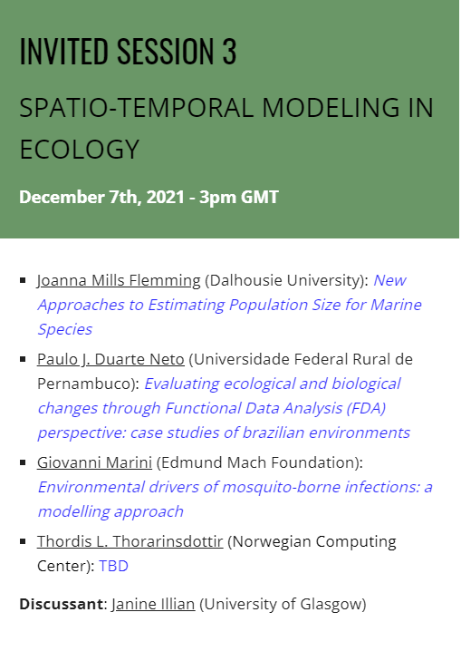 Paula_Moraga_'s tweet photo. Excited to be participating at the TIES-GRASPA 2021 conference talking about #computational advances in #environmental applications 📊🏭🛰️👩‍💻

More info + registration: 👉 https://t.co/LU13GdswVA

#geospatial #RINLA #rstats #rspatial https://t.co/yw9EKtAOvQ