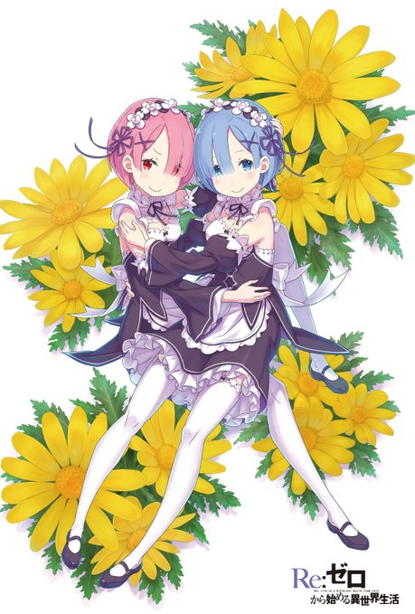 MDAPod's tweet image. Ilustrações especiais para a franquia "Re: Zero kara Hajimeru Isekai Seikatsu".