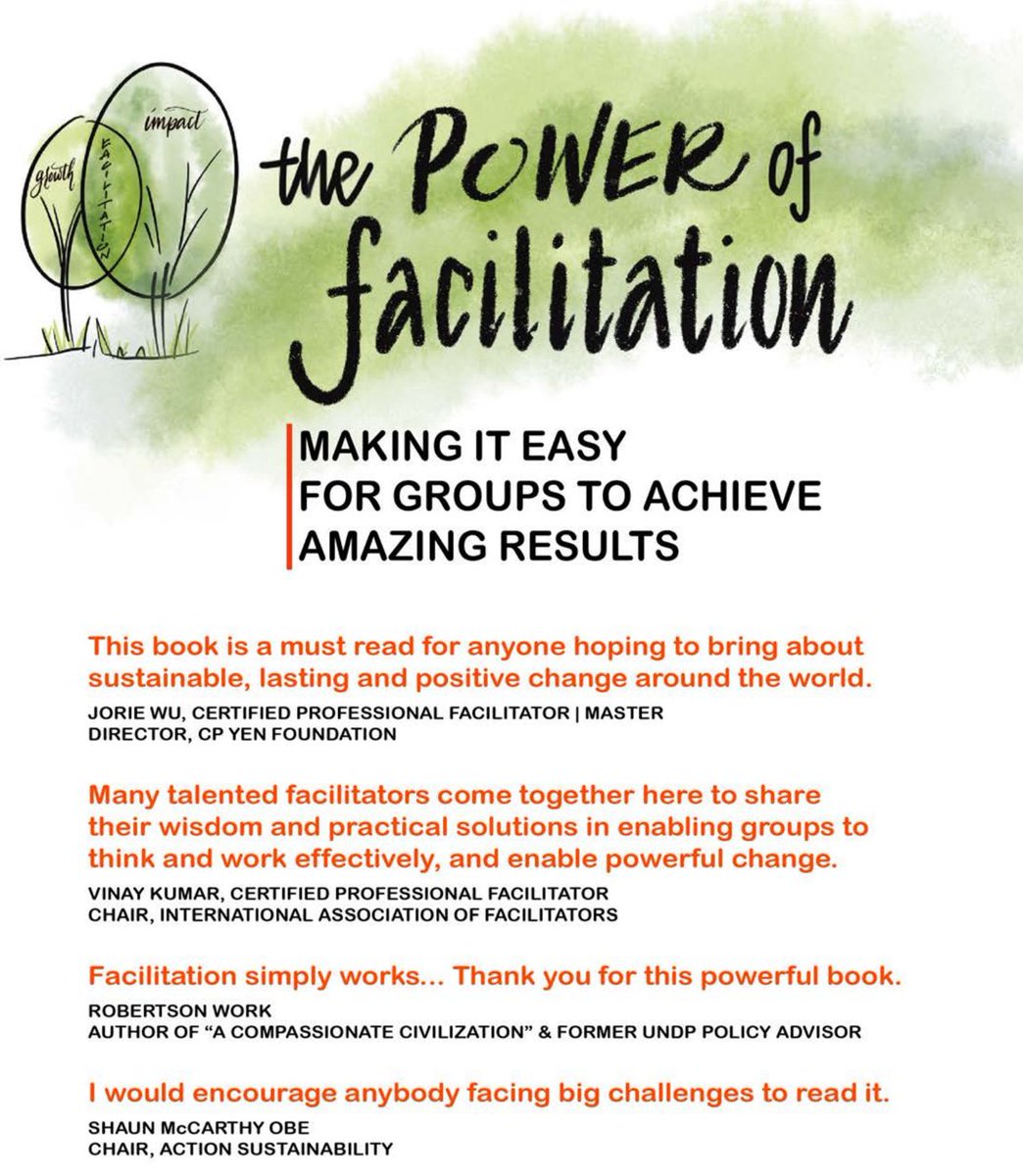 There was a great response to my last tweet saying that facilitation skills are a 'must-have' superpower for leaders. You can download an outstanding free eBook on the power of facilitation here: facpower.org/download/ Thanks @FacPower for your generosity in sharing this wisdom