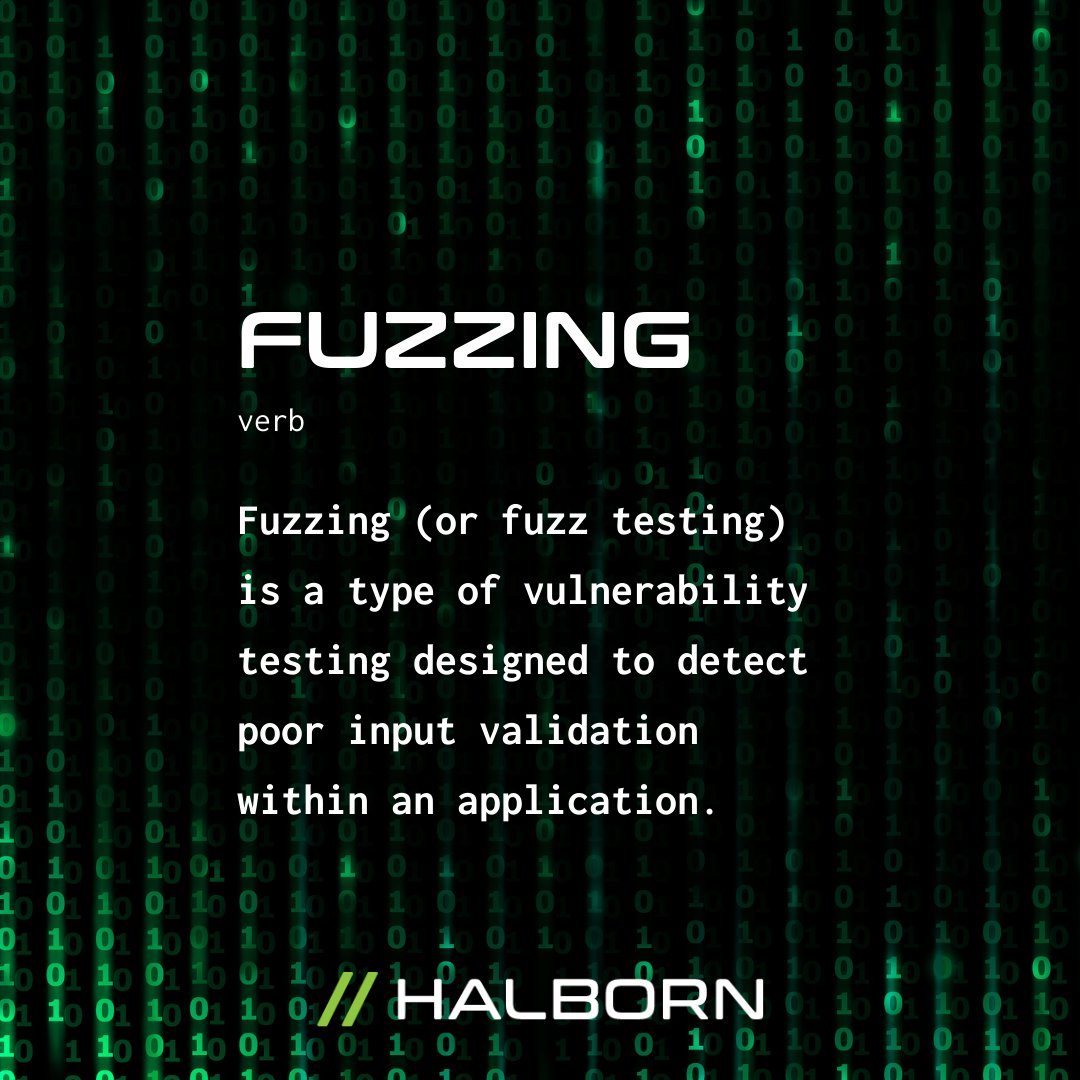 HalbornSecurity's tweet image. Did you know that #fuzzing or #fuzztesting is a favorite of ethical hackers?
halborn.com/what-is-fuzz-t…
#halborn #vulnerability #infosec #cybersecurity