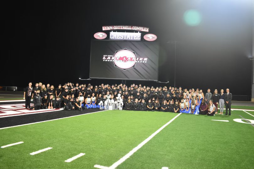 CCLionpride's tweet photo. Congratulations Marching Pride on an amazing day Saturday. We are so proud of you and the incredible amount of hard work you put in to entertain! Go Pride Go! #CarryTheBanner #AppleBand #ResumeTheReason https://t.co/DaVGQXhkA1