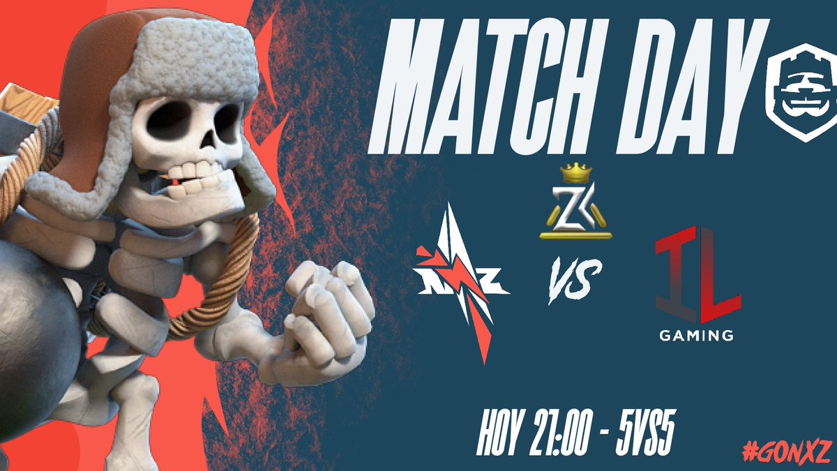 NXZesport's tweet photo. "HOY DEBUTAMOS COMO EQUIPO Y QUIERO HACERLO CON UNA VICTORIA" arengaba nuestro coach @gt_legends al pasar la lista de convocados! Hoy es el día en que presentamos nuestra expansión a #clashroyale debutando en la @ZK_League , enfrentandonos a @imortais_gaming a las 21:00hs #GoNXZ https://t.co/Lb7LHNofXE
