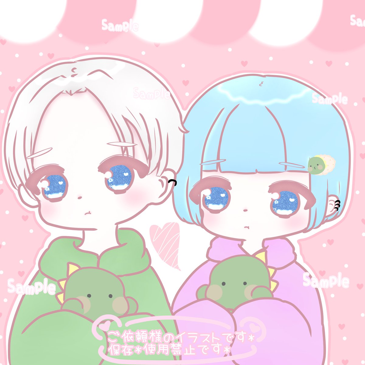 ট ইট র うっぴぃの絵遊び ໒ 有償依頼受付中 7件 ご依頼の絵 おふたり様ご依頼ほんとうにありがとうございました 感謝です 有償依頼 依頼 絵 イラスト ペア画 ペアイラスト 夢絵 アイコン カップルイラスト 荒野行動 フライヤー