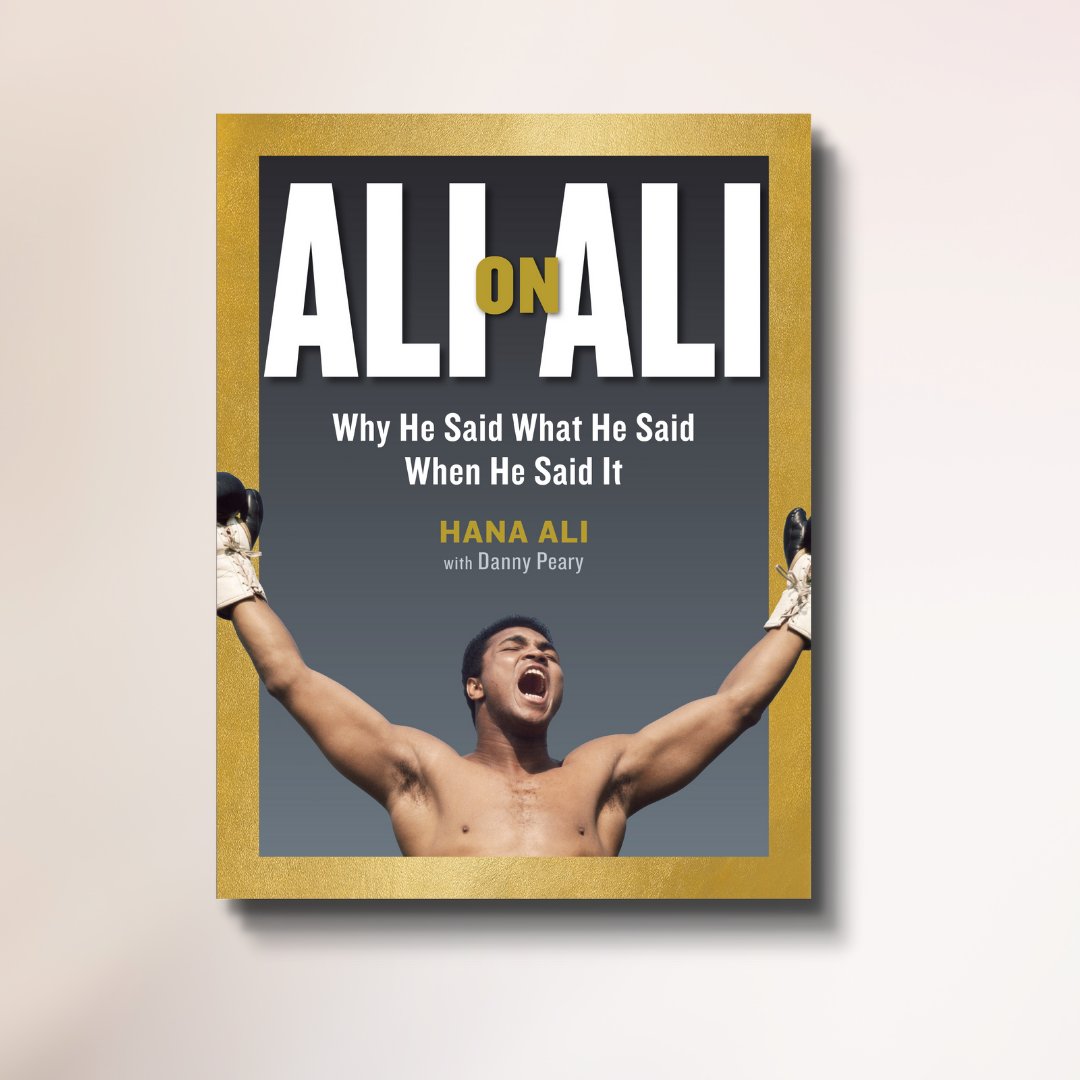 Filmmaker <a href="/KenBurns/">Ken Burns</a>’ new documentary about Muhammad Ali has us picking up Ali on Ali again. Compiled &amp; written by the boxer’s daughter <a href="/Hanayali/">Hana Ali</a>, with sportswriter Danny Peary, the book is a mix of Ali’s 70 most poignant quotes, all with their origins.

bit.ly/alionali