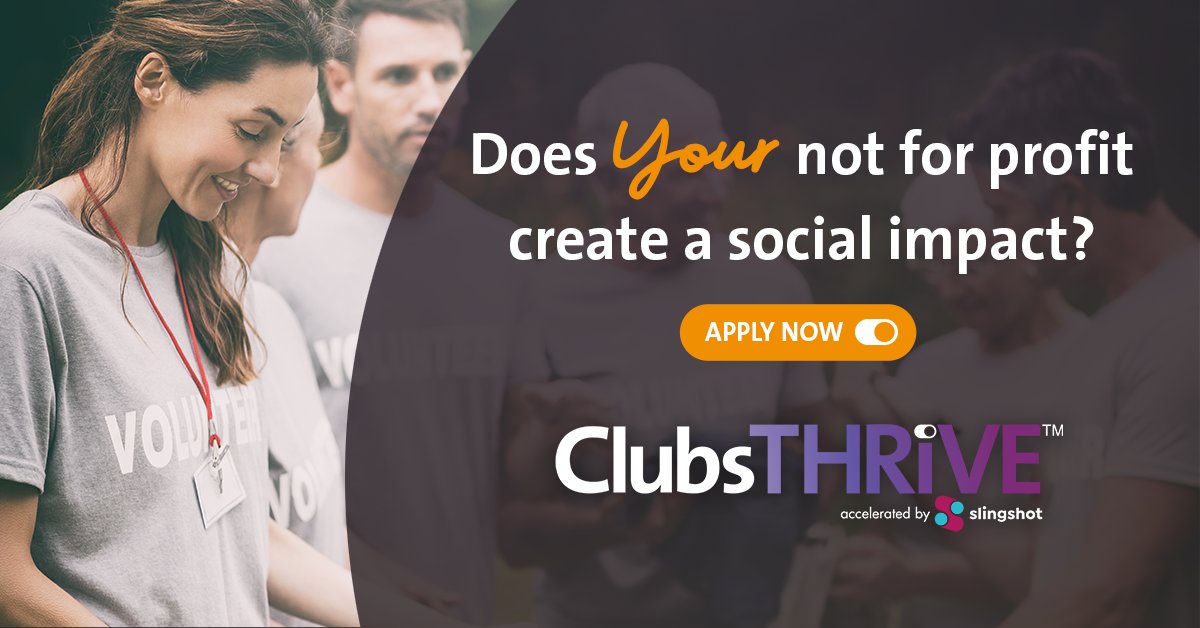Does your #notforprofit create a social impact?

The ClubsTHRIVE accelerator w/ <a href="/ClubsNSW/">ClubsNSW</a> is focusing on #notforprofits that can help Clubs connect with their community and thrive through technology.

Applications close 31/10, learn more and apply here: clubsthrive.com.au
