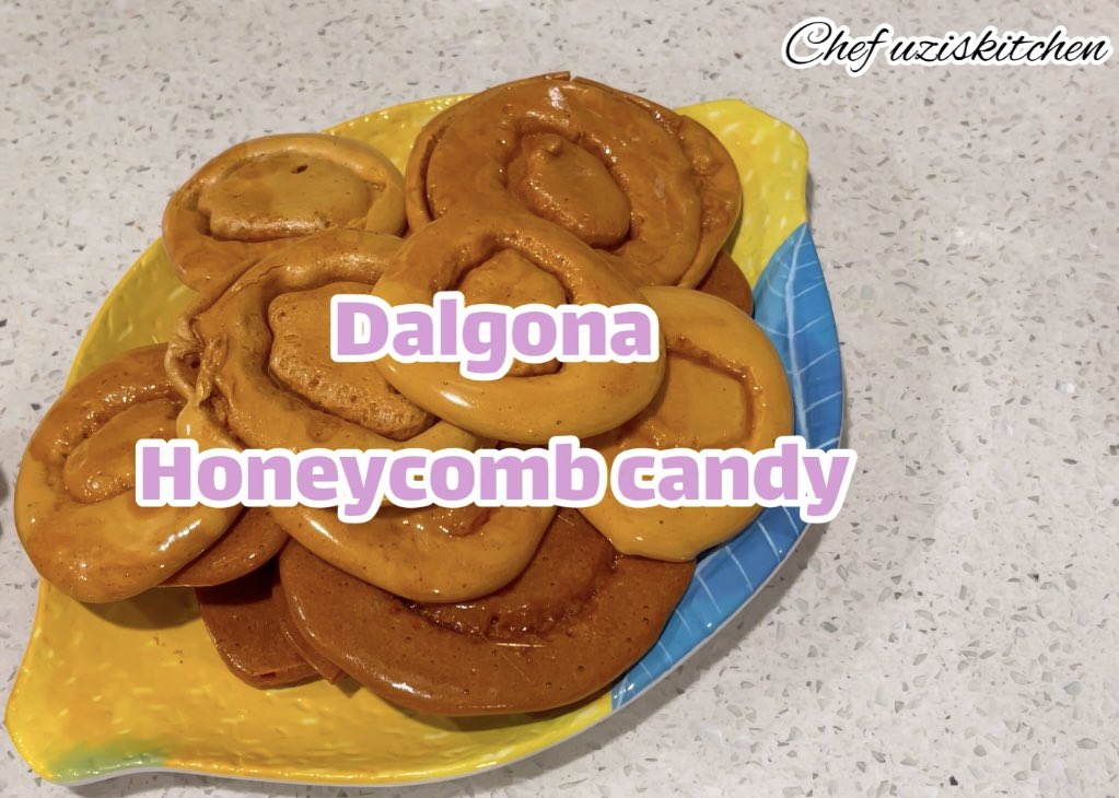 chefuziskitchen's tweet photo. #dalgonacandy  #honeycomb #SquidGame #squidgamenetflix try this one 👍 I hope you will love this one ❤️ https://t.co/Uvrq0CxUZ7